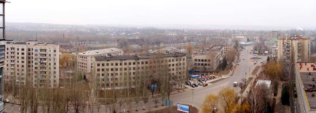 панорама города