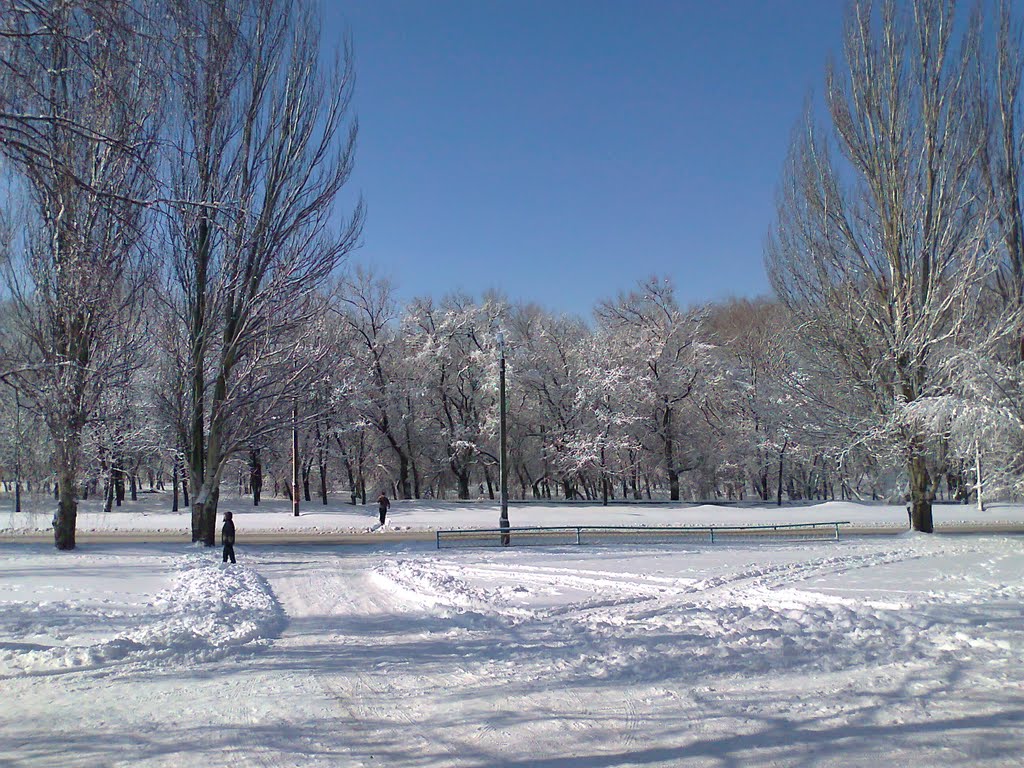 Утро возле ОШ№4