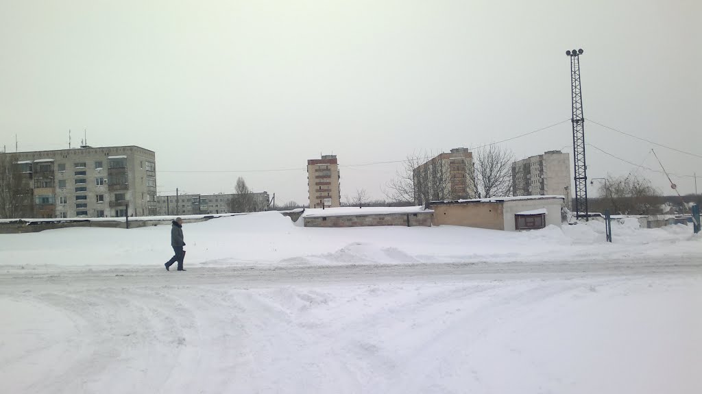 Объездная Н21, гаражи 19.02.2012