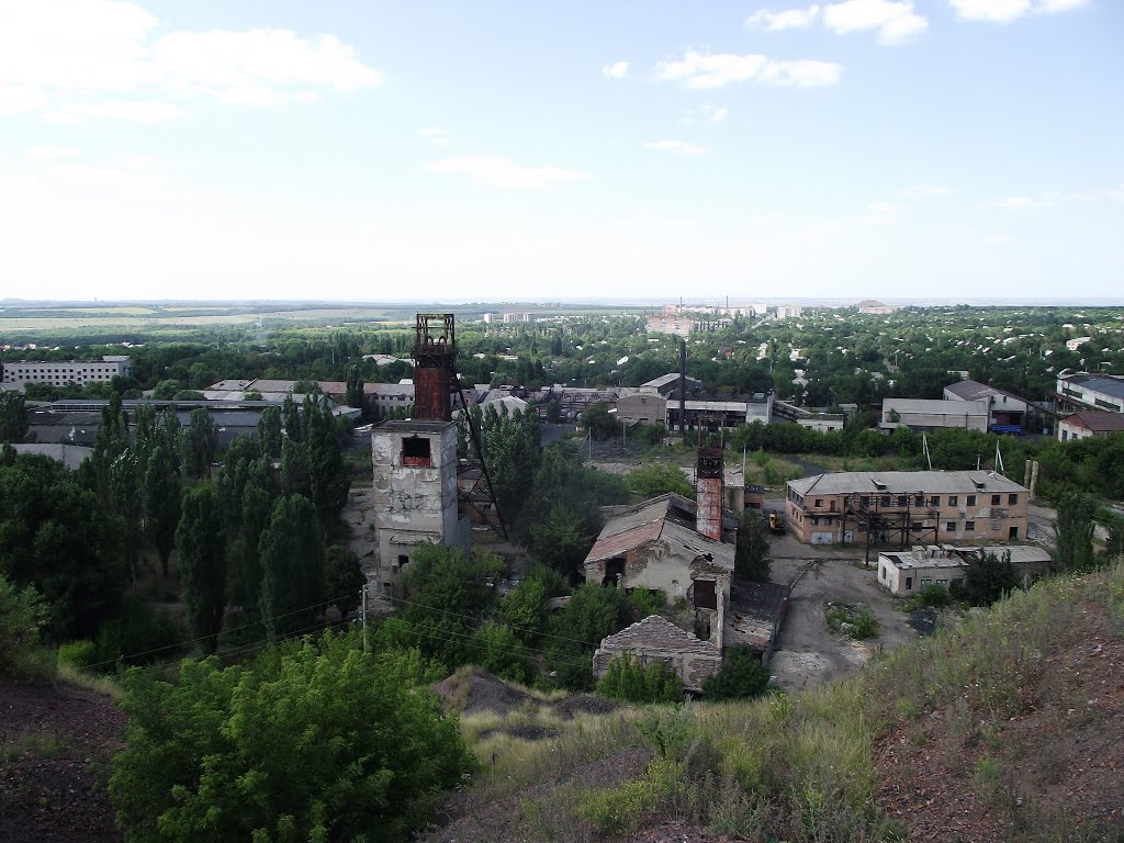 закрытая шахта №10 Снежнянская