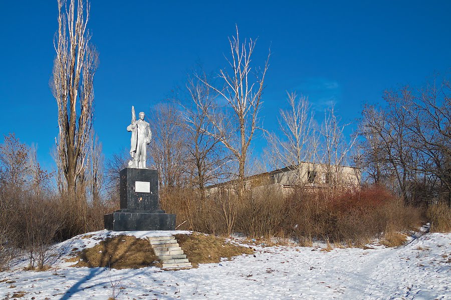 Памятник погибшим шахтёрам во время завала лавы 24 августа 1930 года