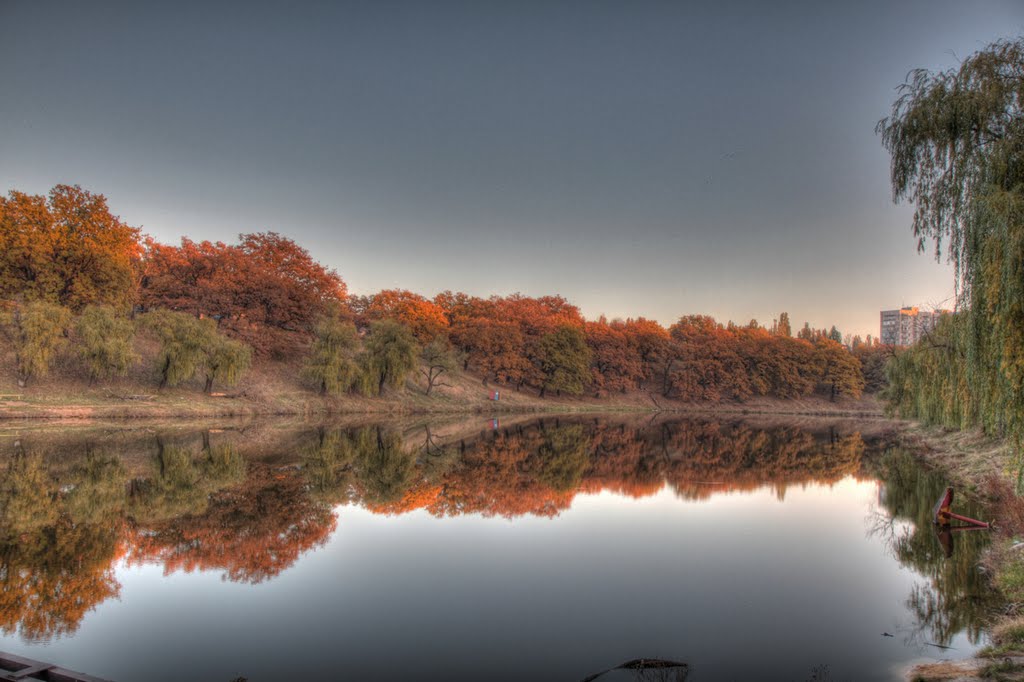 озеро HDR