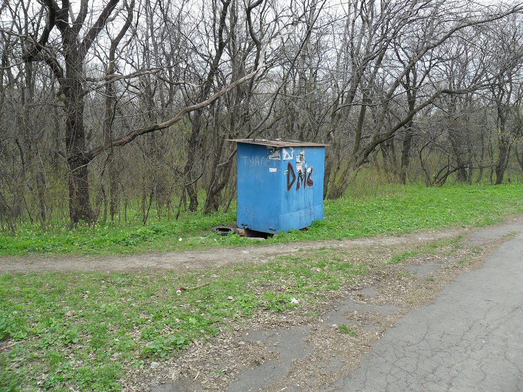туалет в лесу