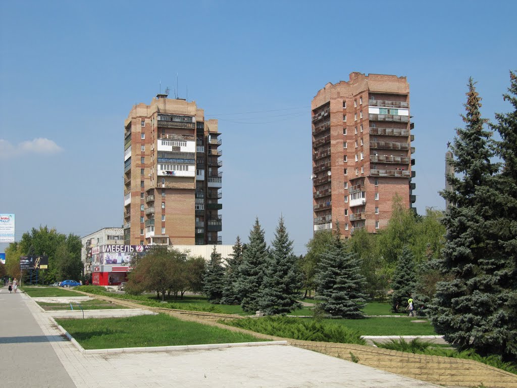 ►Константиновка, константиновские небоскрёбы