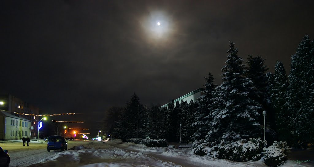 Ночь, Зима, Луна.../Night, Winter, Moon...