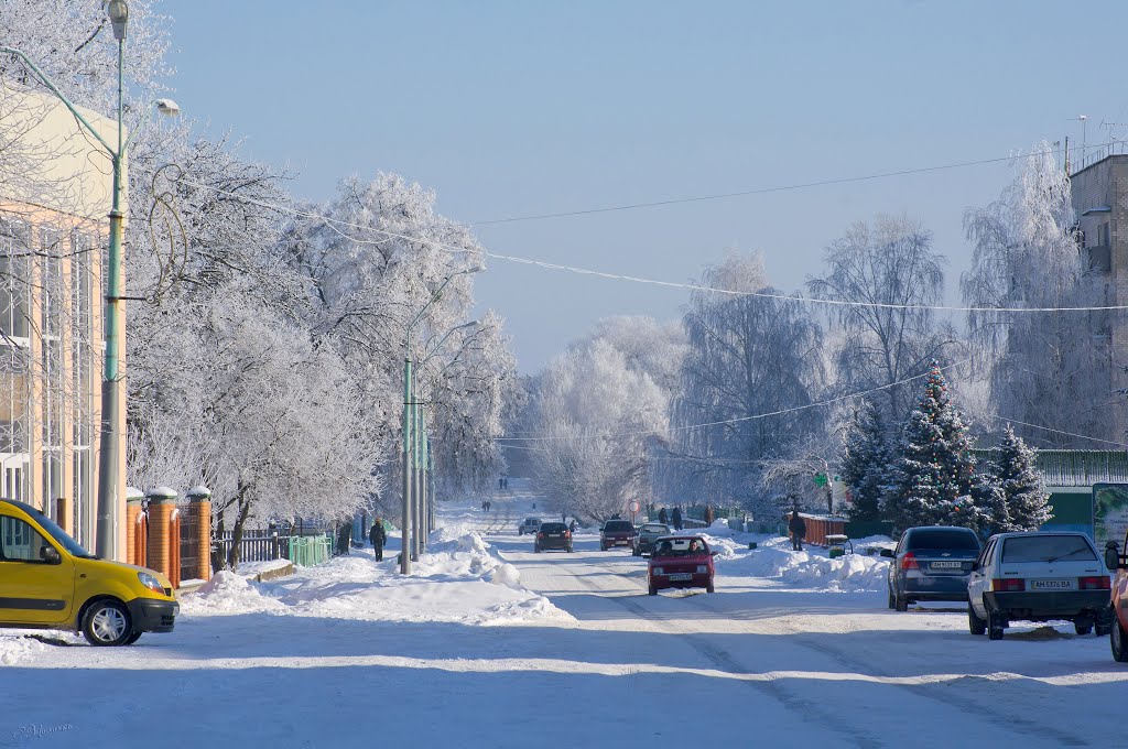 Солнечное зимнее утро/Winter sunny morning