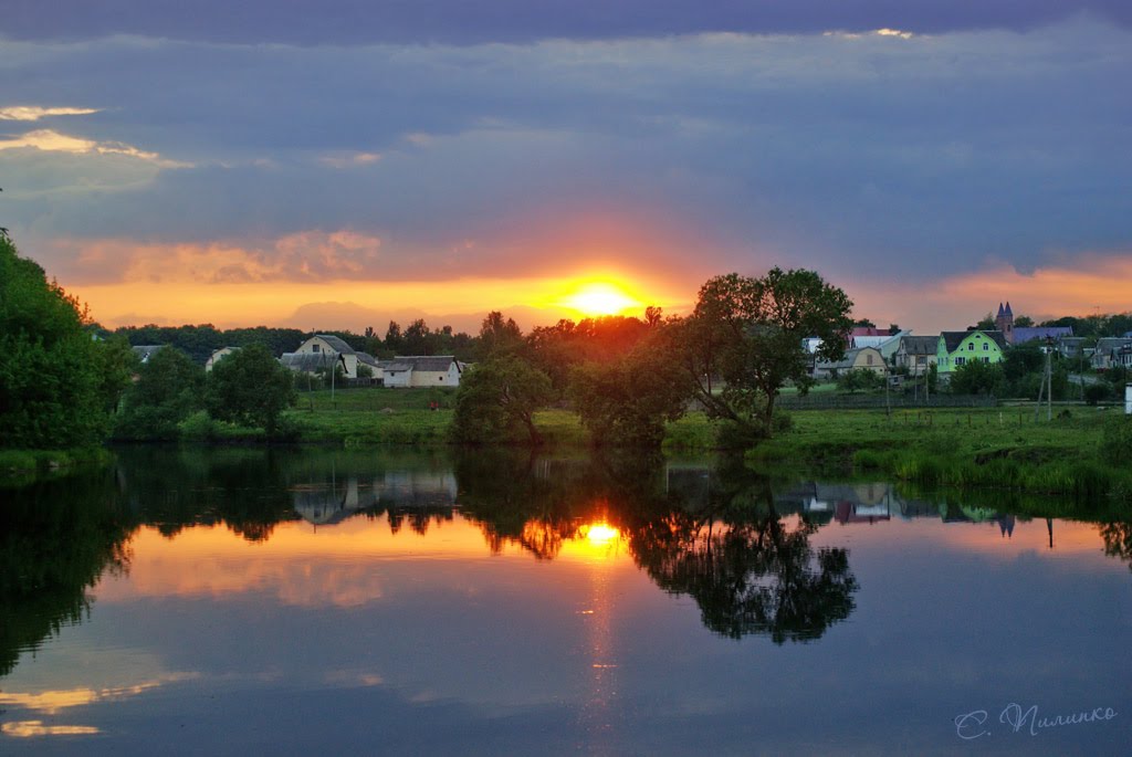 Отражение заката / Reflection of sunset *HDR*