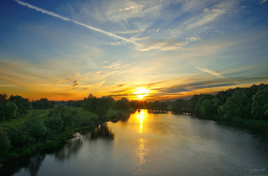 Золотой рассвет / Golden sunrise *HDR*