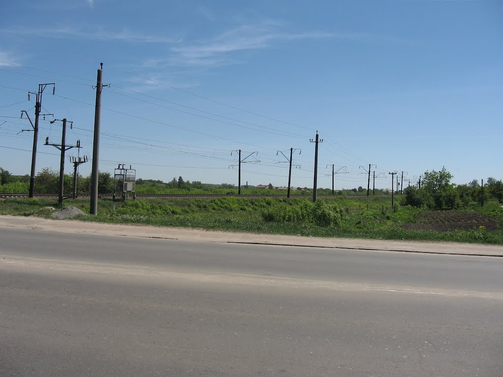 біля залізничного переїзду