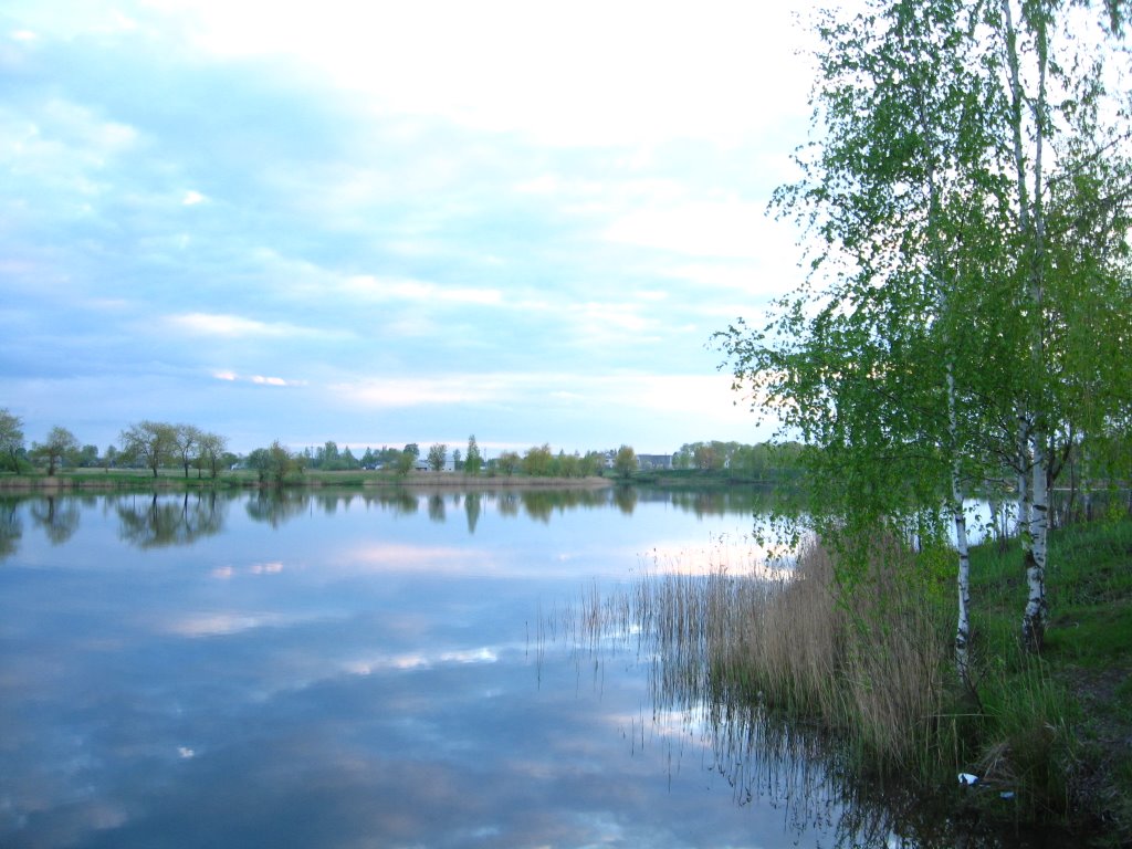 The lake in Volodarsk-Volynsky