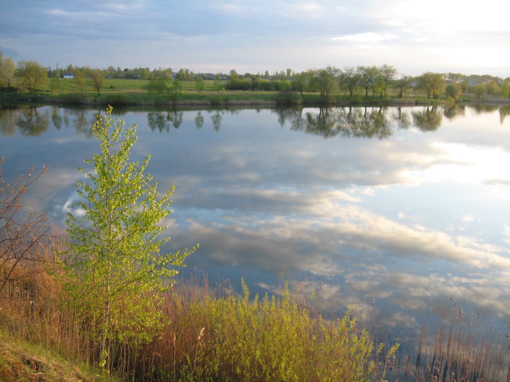 The lake in Volodarsk-Volynsky