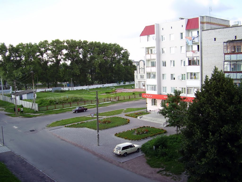 перекресток Ш.Алейхема-Сакко и Ванцетти