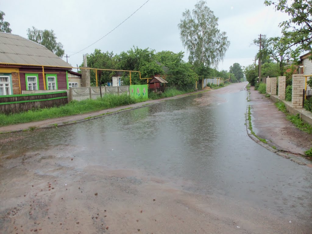 затяжной дождь - Dauerregen....