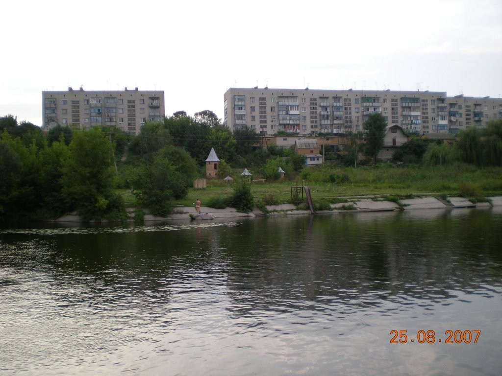 A beautiful place in Liubar near the river Sluch