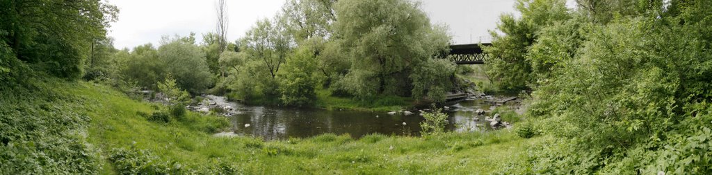 р. Смолка, Старий міст (Panorama)