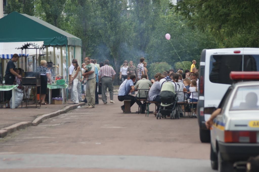 Шашличок жариться