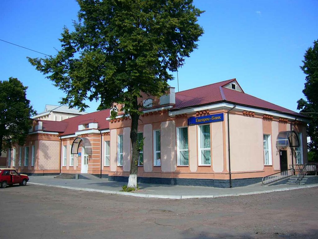 Ovruch Railway Station building