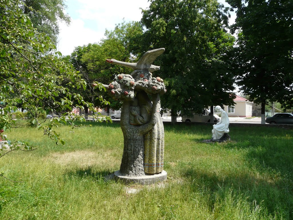 Парковые скульптуры. Овруч