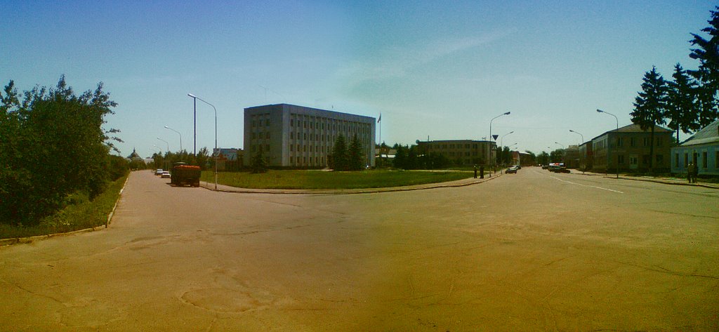 Панорама Центр с 2-х фотографий