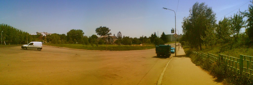 Панорама Центр с 3-х фотографий