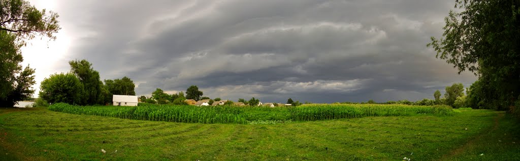 Панорама (надвигается буря) с 6-ти фото