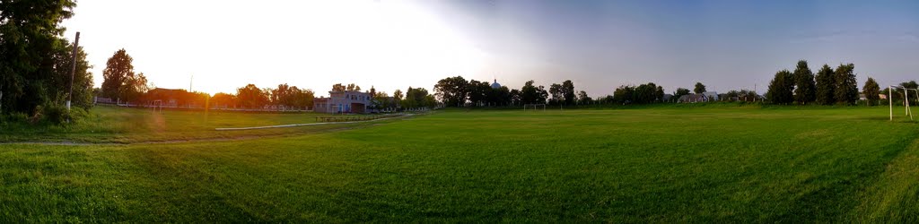 Панорама стадион (СК Ружинський) с 8-ми фото