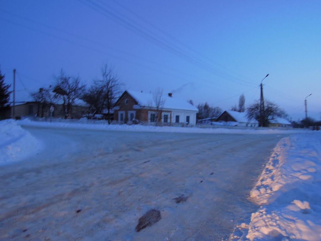 Перекресток ул Ворошилова и ул. Маркса