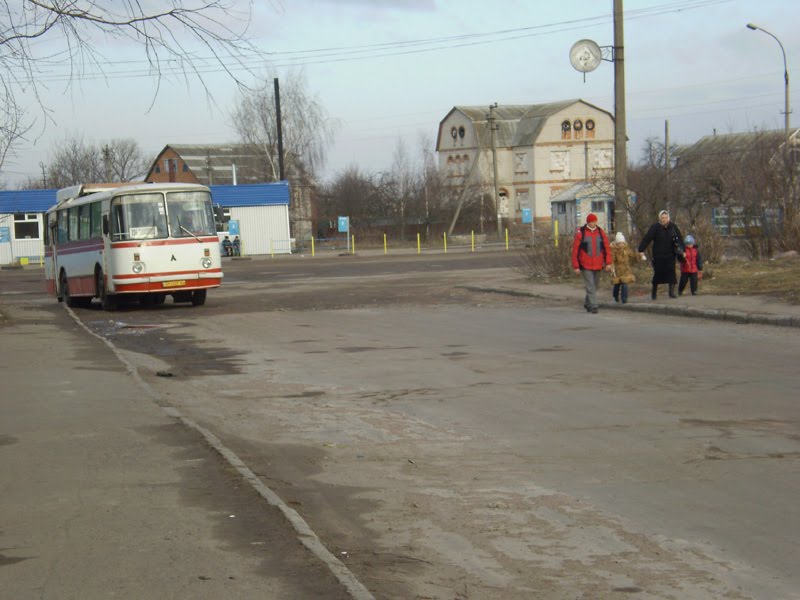 Выезд с автостанции