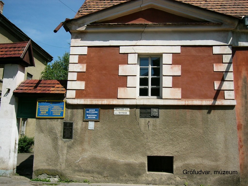 Beregszász, Bethlen-kastély Grófudvar
