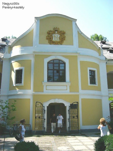 Nagyszőlős, Perényi-kastély/Perényi castle