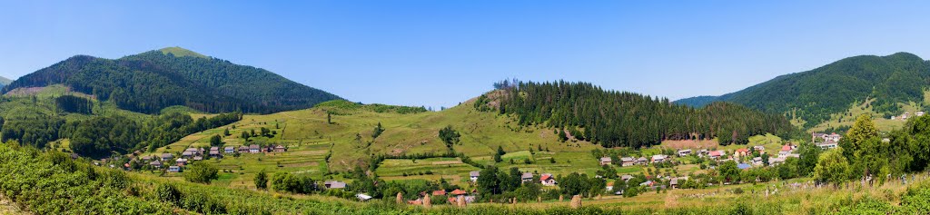 Мегапанорама Закарпатья. Красивая :)