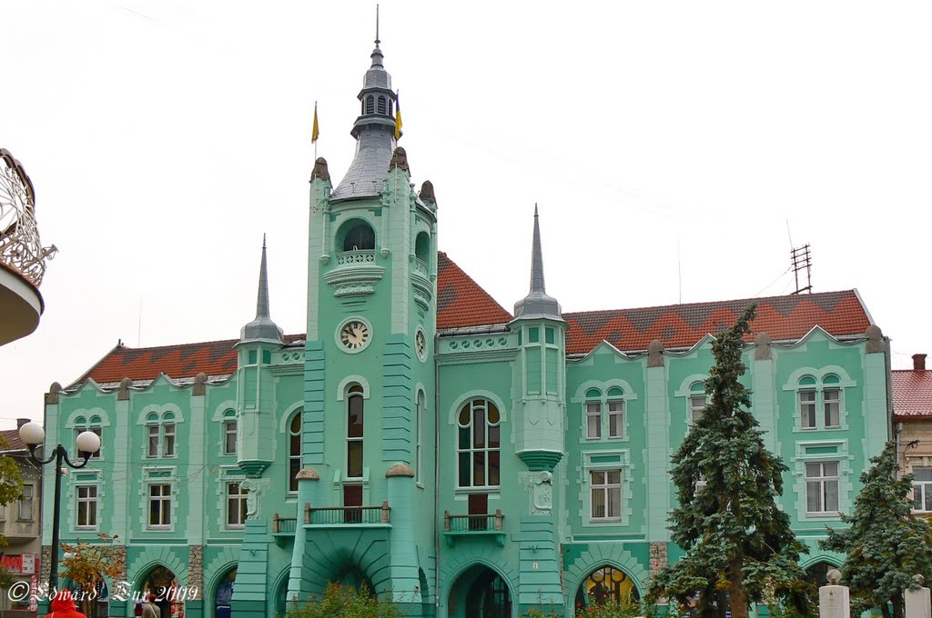 City hall (1904) in Mukacheve