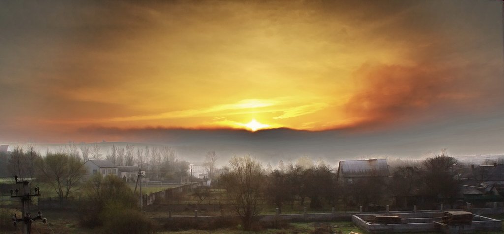 Sunrise - Sonnenaufgang in Transkarpatien