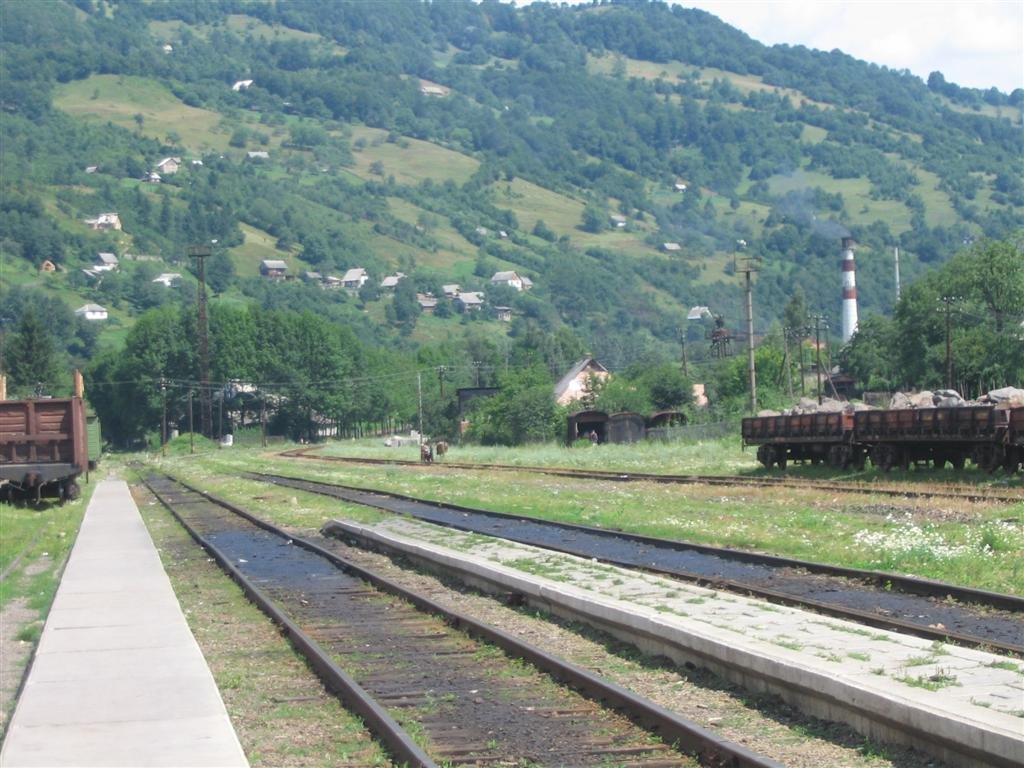 Train in Rakhiv