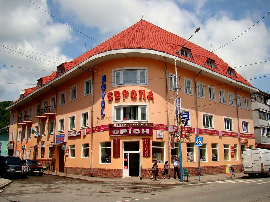 hotel Europa, готель Європа, 1933