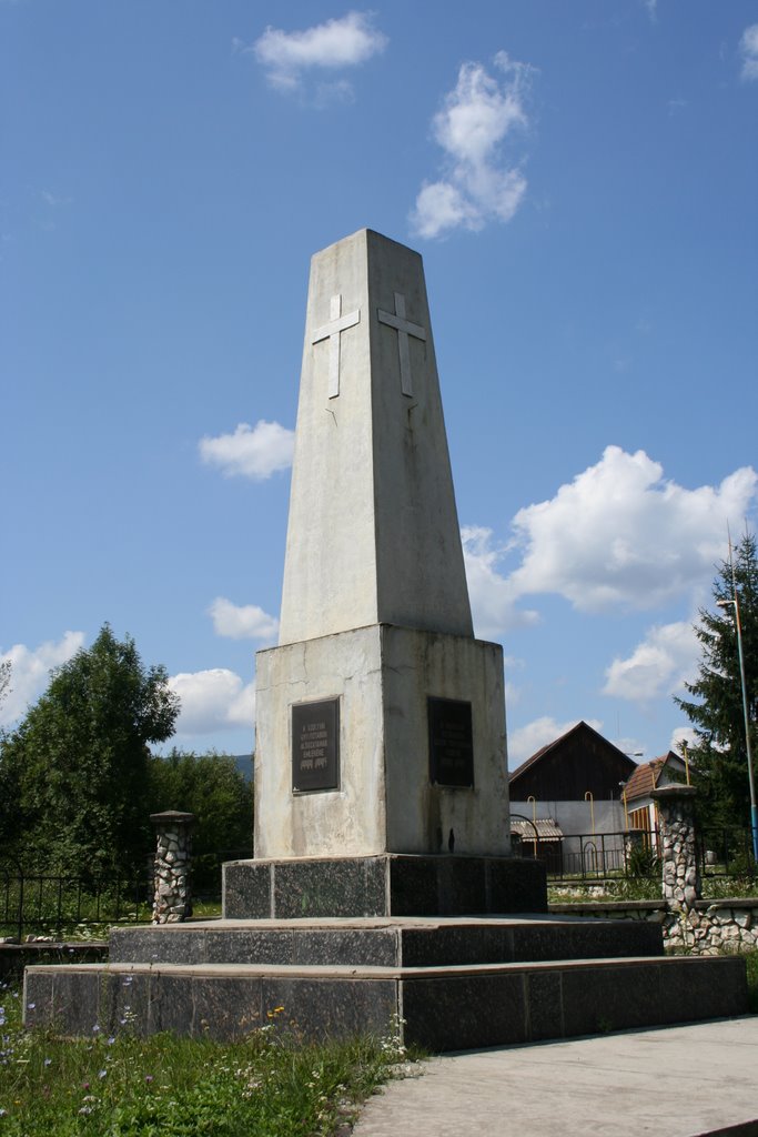 Szolyvai tábor emlékmű