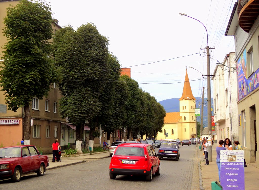 Свалява.Центр города.2012