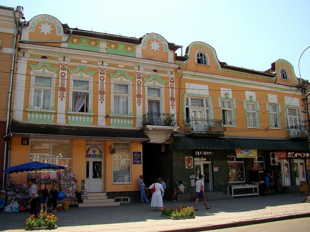 веселі будинки в центрі Тячева
