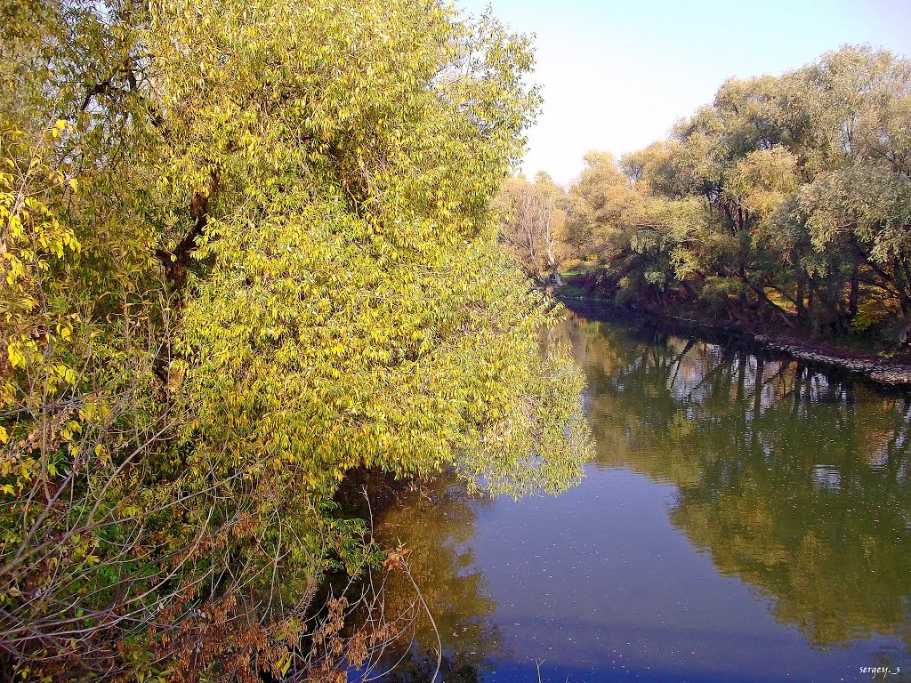 Вид с подвесного моста