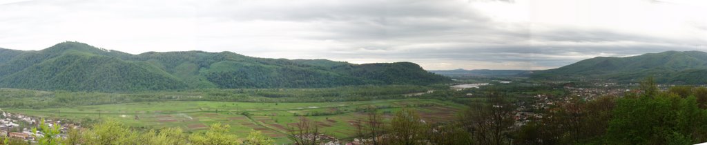 Vista from Khust Castle