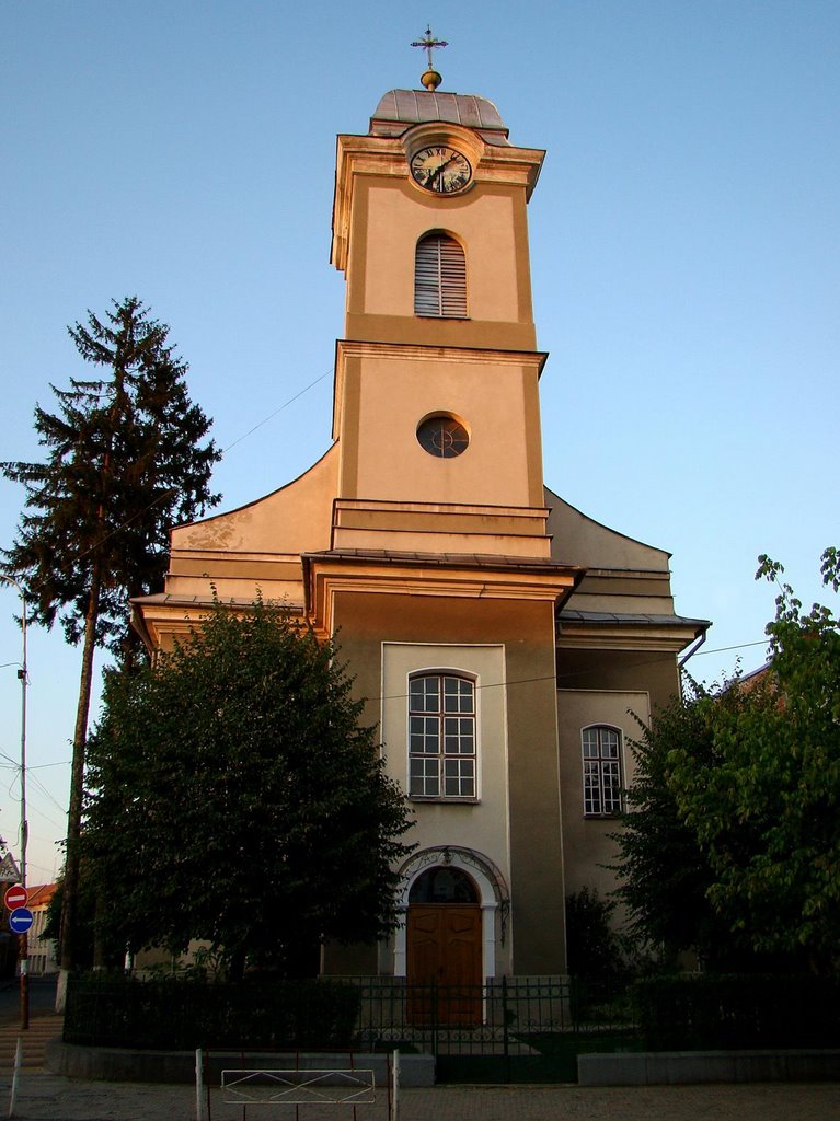 Хуст - римо-католицький костел, Khust - Catholic church