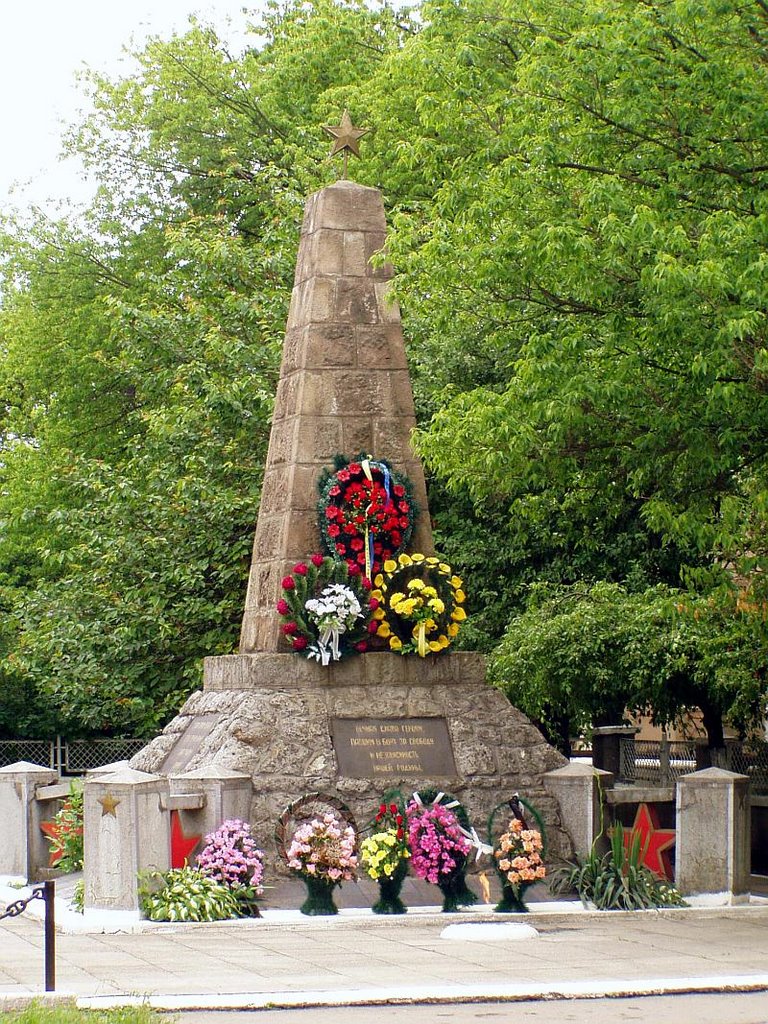 Monument to heroes of the Second World War