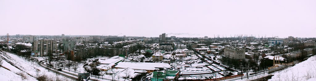 Ukraine, Berdyansk, Panorama