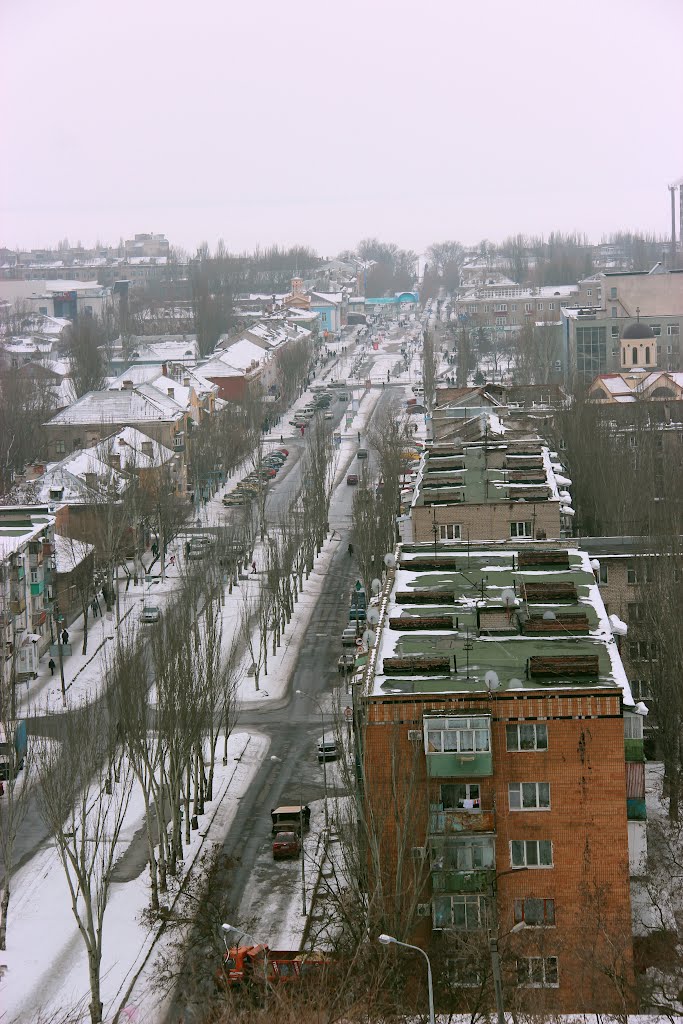 Ukraine, Berdyansk, Panorama