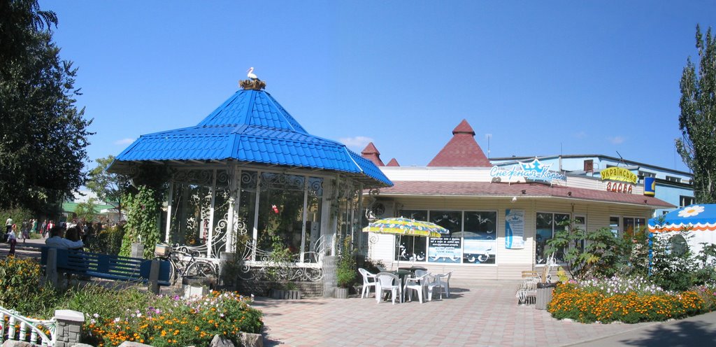 На центральном рынке.