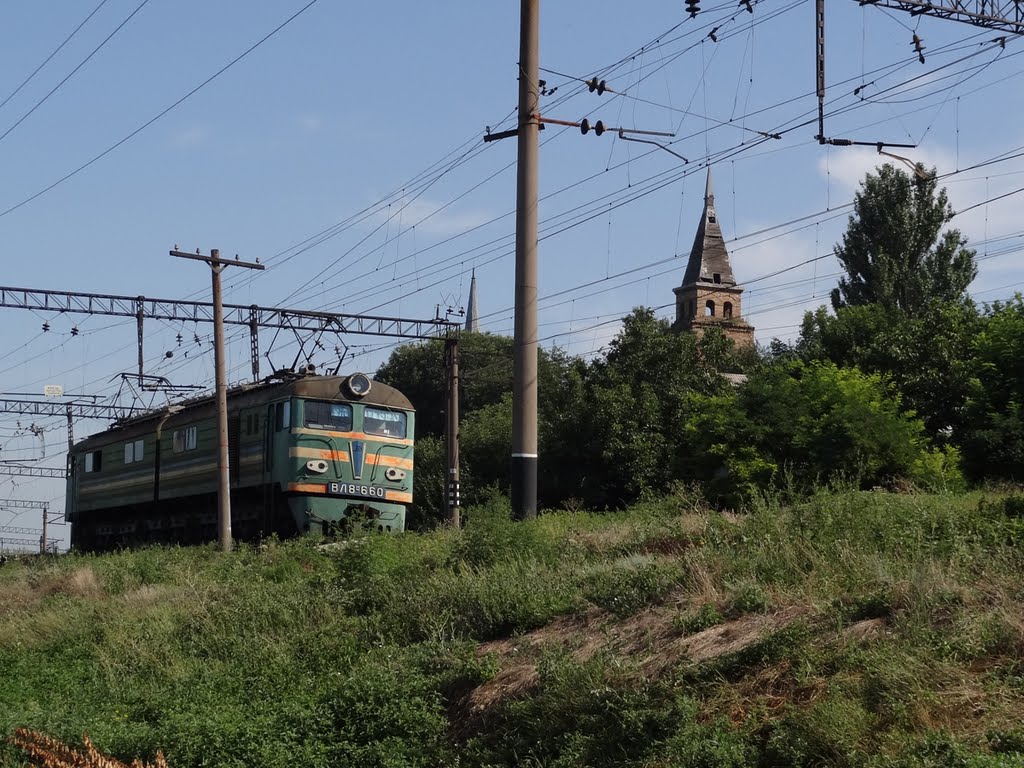 Электровоз у Замка