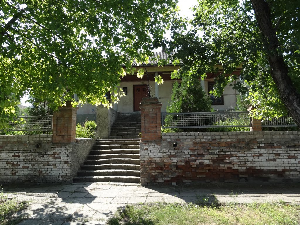 Старые здания имения Поповых
