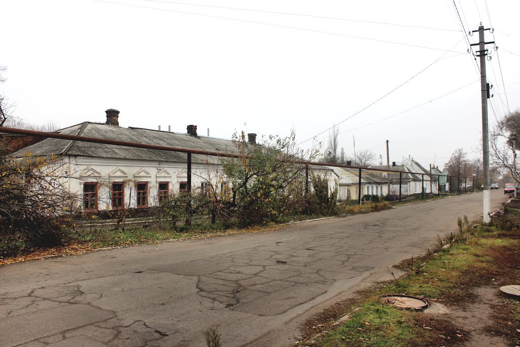 Старинная застройка на улице 1-го Мая.