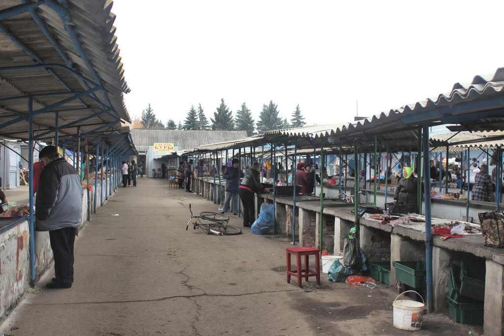 На продовольственном рынке Гуляйполя.