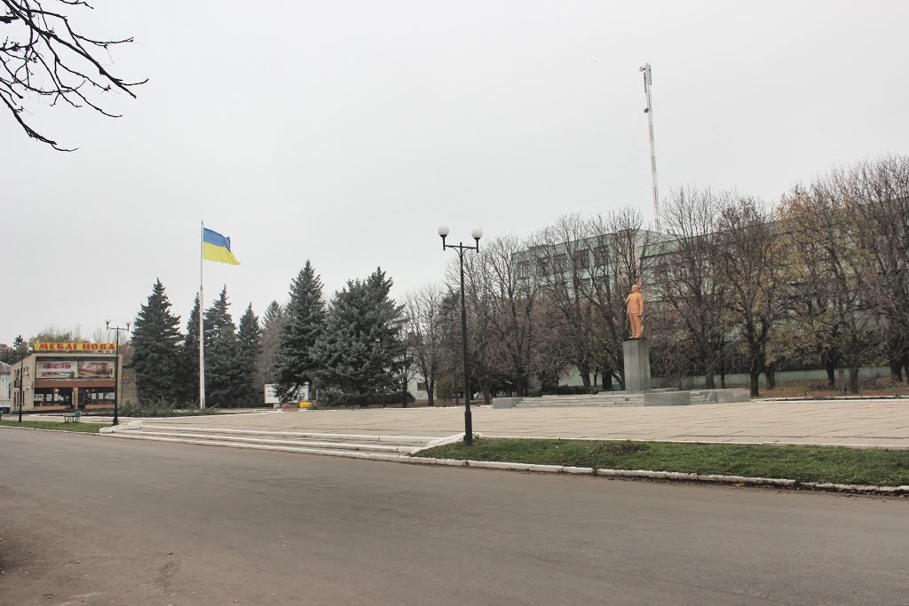 Центральная площадь Гуляйполя.